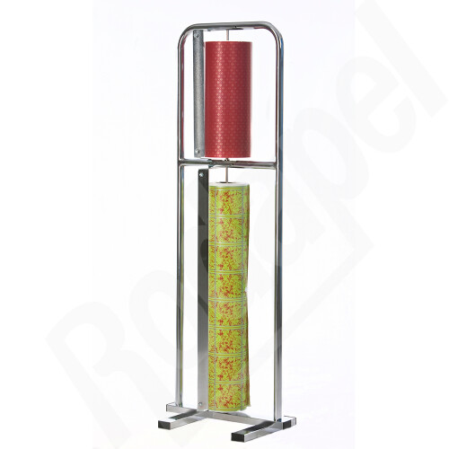 PORTABOBINAS VERTICAL CROMADO 2 CUERPOS 70-35 CM RODAPEL