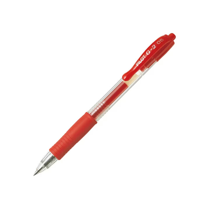 BOLIGRAFO PILOT G2 GEL ROJO C/12 UD.