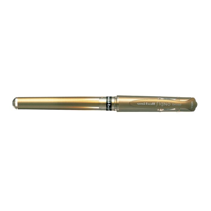 BOLIGRAFO UNI BALL SIGNO BROAD 1.0MM UM-153 ORO C/12 UD.