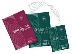 PAPEL A5 CUARTILLA BLANCO 80GR 100H TAURO